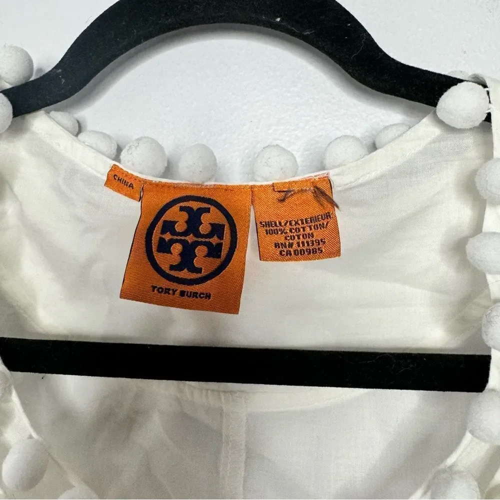 Tory Burch white blouse